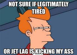 Illustration for article titled Jet lagged...